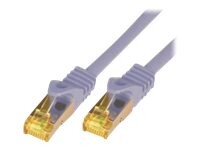 M-CAB RAW CAT 7 SFTP, PiMF 50cm Netværkskabel Grå