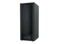 Intellinet Network Cabinet, Free Standing (Premium), 32U, Usable Depth 129 to 629mm/Width 503mm, Grey, Flatpack, Max 2000kg, Server Rack, IP20 rated, 19', Aluminium, Multi-Point Door Lock, Split Side Panels (Two Locks Per Side), Three Year Warranty Rack G
