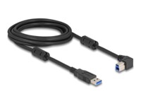 DeLOCK USB 3.0 USB-kabel 3m Sort