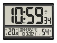 TFA Termo-hygrometer Indendørs Sort