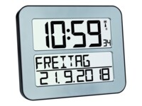 TFA Time Line Max Alarmur Sølv