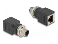 DeLOCK CAT 6a Netværksadapter Sort
