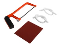 EkWaterBlocks EK-HD Tube D.I.Y. Kit Modifikationssæt til flydende kølesystem 1-pack Rød Sølv Hvid