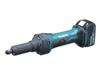 Makita DGD800RTJ Lige kværn 18V Uden batteri 2 batterier inkluderet