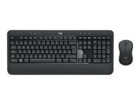 Logitech MK540 Advanced Sæt med mus og tastatur Trådløs Tysk