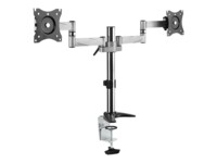 LogiLink Dual monitor desk mount Monteringssæt 2 skærme 13'-27'