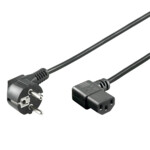 goobay Strømkabel 1.5m Sort
