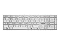 MSI FORGE K210 Combo White DE Keyboard-Maus Combo, wireless