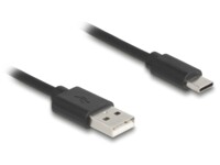 Delock USB Type-C kabel 75cm Sort