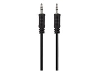 LogiLink Audiokabel 3m Sort