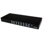 StarTech.com Rackmount USB KVM Kit OSD and Cables - 1U (SV1631DUSBUK) KVM switch Desktop