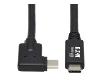 Eaton Tripp Lite Series USB 3.2 Gen 2 / Thunderbolt 3 USB Type-C kabel Sort