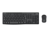 Logitech MK370 Combo for Business Sæt med mus og tastatur Membran/pressestempel Trådløs Fransk