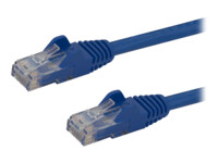 StarTech.com 2m CAT6 Cable - Blue Snagless CAT 6 Wire - 100W RJ45 UTP 650MHz Category 6 Network Patch Cord UL/TIA (N6PATC2MBL) CAT 6 Ikke afskærmet parsnoet (UTP) 2m Patchkabel Blå