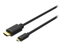 Unitek HDMI-kabel med Ethernet 2m Sort