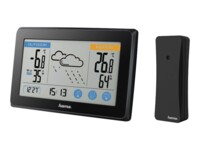 Hama 'Touch' Vejrstation Trådløs Indendørs Udendørs Sort