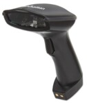 Manhattan Wireless Linear Handheld CCD Barcode Scanner, Bluetooth, 500mm Scan Depth, up to 80m effective range (line of sight), Max Ambient Light 100,000 lux (sunlight), EU/US/UK/AU interchangeable plug, Black, Three Year Warranty, Box Stregkodescanner
