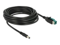 Delock Forstærket USB kabel 5m Sort