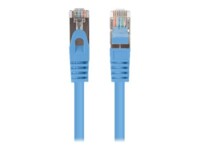 Lanberg CAT 6 Foldet uskærmet snoet par (F/UTP) 1.5m Patchkabel Blå RAL 5012