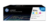 HP 304A Gul Cyan Magenta 2800 sider Toner CF372AM