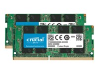 Crucial DDR4 64GB kit 3200MHz CL22 Ikke-ECC SO-DIMM 260-PIN
