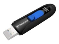 Transcend JetFlash 790 128GB USB 3.0 USB stick Sort Blå