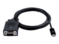 V7 Videoadapterkabel 2m Sort