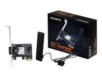 Gigabyte GC-WIFI6E Netværksadapter Bluetooth 5.2 IEEE 802.11ax (Wi-Fi 6E) IEEE 802.11n IEEE 802.11ac IEEE 802.11b IEEE 802.11a IEEE 802.11g