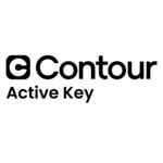 Contour Design Active Key AK-C7000F-UVS-W/CH Tastatur Membran LED Kablet