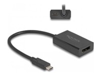 Delock USB Type-C kabel 15cm Sort