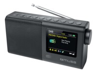 Muse M-117 DB DAB bærbar radio Sort