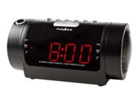Nedis CLAR005BK Clock-radio Sort