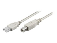 goobay USB-kabel 3m Grå