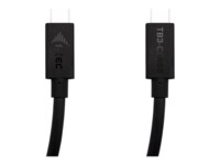 i-Tec Thunderbolt kabel 1.5m Sort