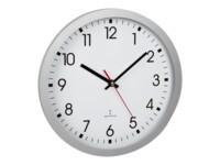 TFA Ur Rund Grå Sølv