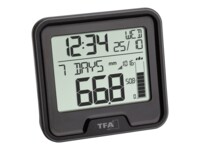 TFA DROP Vejrstation Indendørs Udendørs Sort