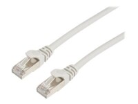 Prokord CAT 6 Kabel med afskærmning med folie og kobberfletning (SFTP 2m Netværkskabel Grey