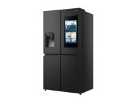 Hisense Køleskab/fryser 345liter Klasse E 232liter Fritstående Sort