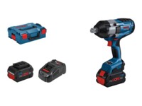 Bosch GDS 18V-1050 H Professional Slagnøgle 18V Uden batteri 2 batterier inkluderet