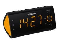 Sencor SRC 170 OR Clock-radio Sort Orange