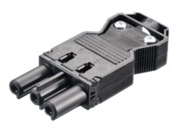 Bachmann Strøm GST18 (male) - Sort Strøm-konnektor