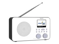 TechniSat Viola 2 C IR DAB bærbar radio Sort Hvid