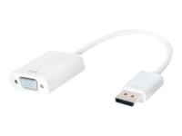 LogiLink Adapter DisplayPort han -> HD-15 (VGA) hun 15 cm Hvid