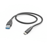 Hama 00201595 USB-A to USB-C 1,5m Sort