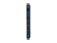APC Easy Basic Rack PDU EPDU1016B Strømfordelingsenhed 8-stik 16A Sort 2.5m