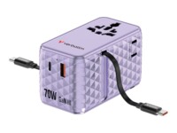 Verbatim Charge 'n' Travel Adapter 70Watt 1xUSB-A 2.0 1xUSB-C