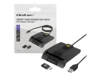 Qoltec SCR-0634 SMART chip card reader