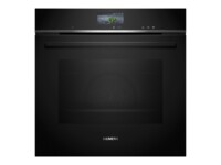 Siemens iQ700 Sort rustfrit stål Elektrisk ovn 71liter Klasse A+ Ovn