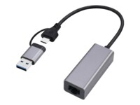 Cablexpert Netværksadapter USB 3.1 Gen 1 2500Mbps Kablet