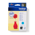 Brother LC 121C Cyan 300 sider Blæk